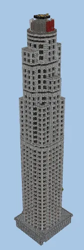 US Bank Building Schematic Minecraft schematic