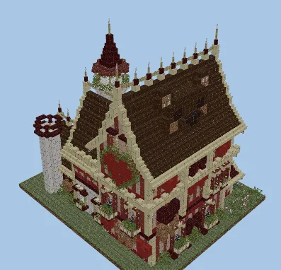 Valentine's Day House Minecraft schematic