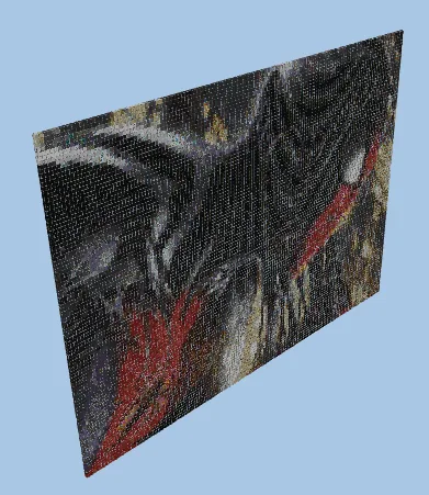 Venom Consuming Spiderman Pixel Art Minecraft schematic preview