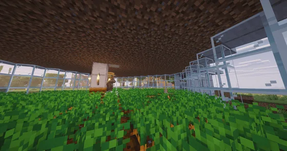 Vertical Automated Crop Farm Tower Minecraft schematic