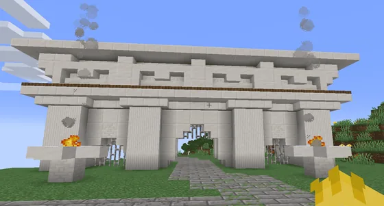 Victory Arch Structure Minecraft schematic