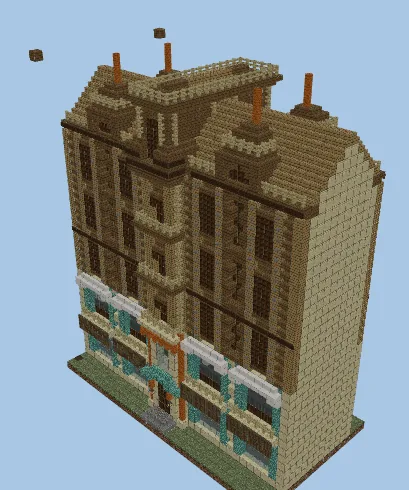 Vienna Street House 73 Minecraft schematic preview