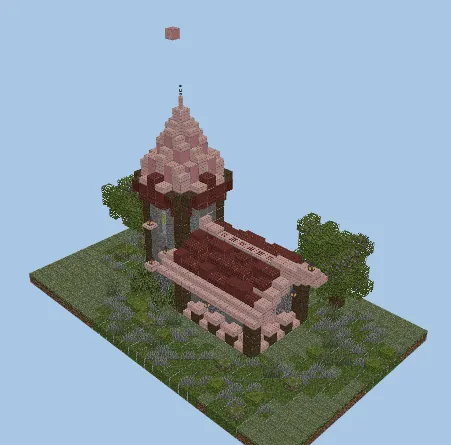Village Church Build Minecraft schematic