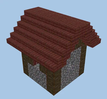Simple Village House Minecraft schematic