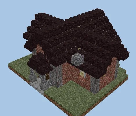Village Town Hall Building Minecraft schematic