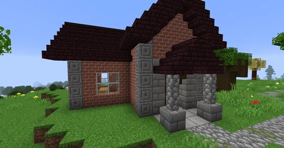 Village Town Hall Building Minecraft schematic