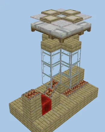 Easy Villager Breeder Minecraft schematic