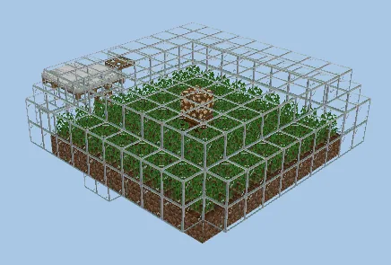 Villager Breeder Hall Minecraft schematic preview