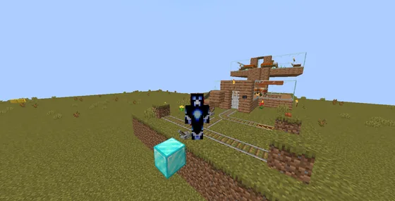 Villagers Farm Build Minecraft schematic