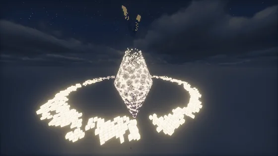 Voidspark Survival Structure Minecraft schematic