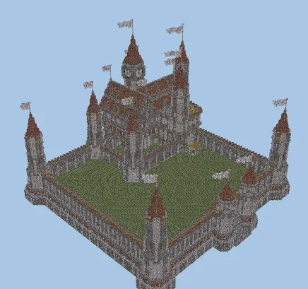 Vrovona Castle Public Build Minecraft schematic