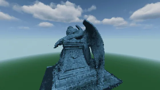 Weeping Angel Statue Minecraft schematic