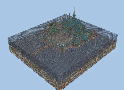 Winter Castle Minecraft schematic