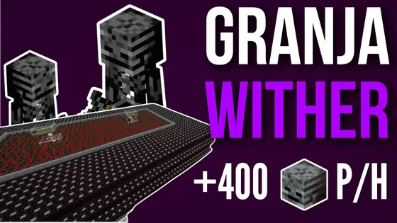 Wither Skeleton Farm for High Yields Minecraft schematic