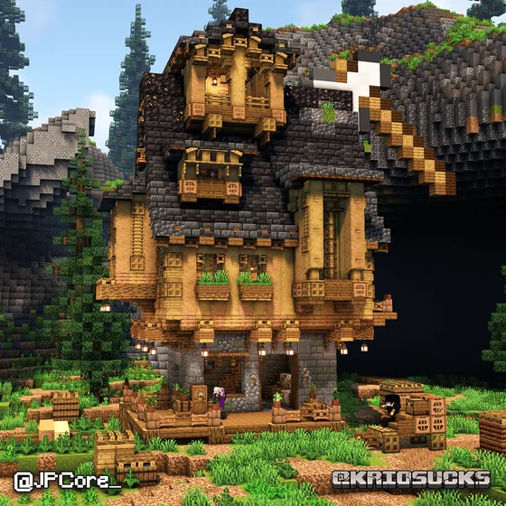 Woodcutter Cottage Minecraft schematic