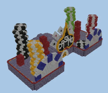 Working Minecraft Casino Minecraft schematic preview