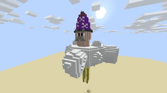 Worm Wizard Cloud Build Minecraft schematic
