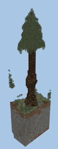 Ymir's Tree Attack on Titan Minecraft schematic preview